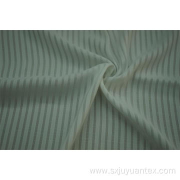 100% Polyester Sea Island Combine Yarn Stripe Fabric